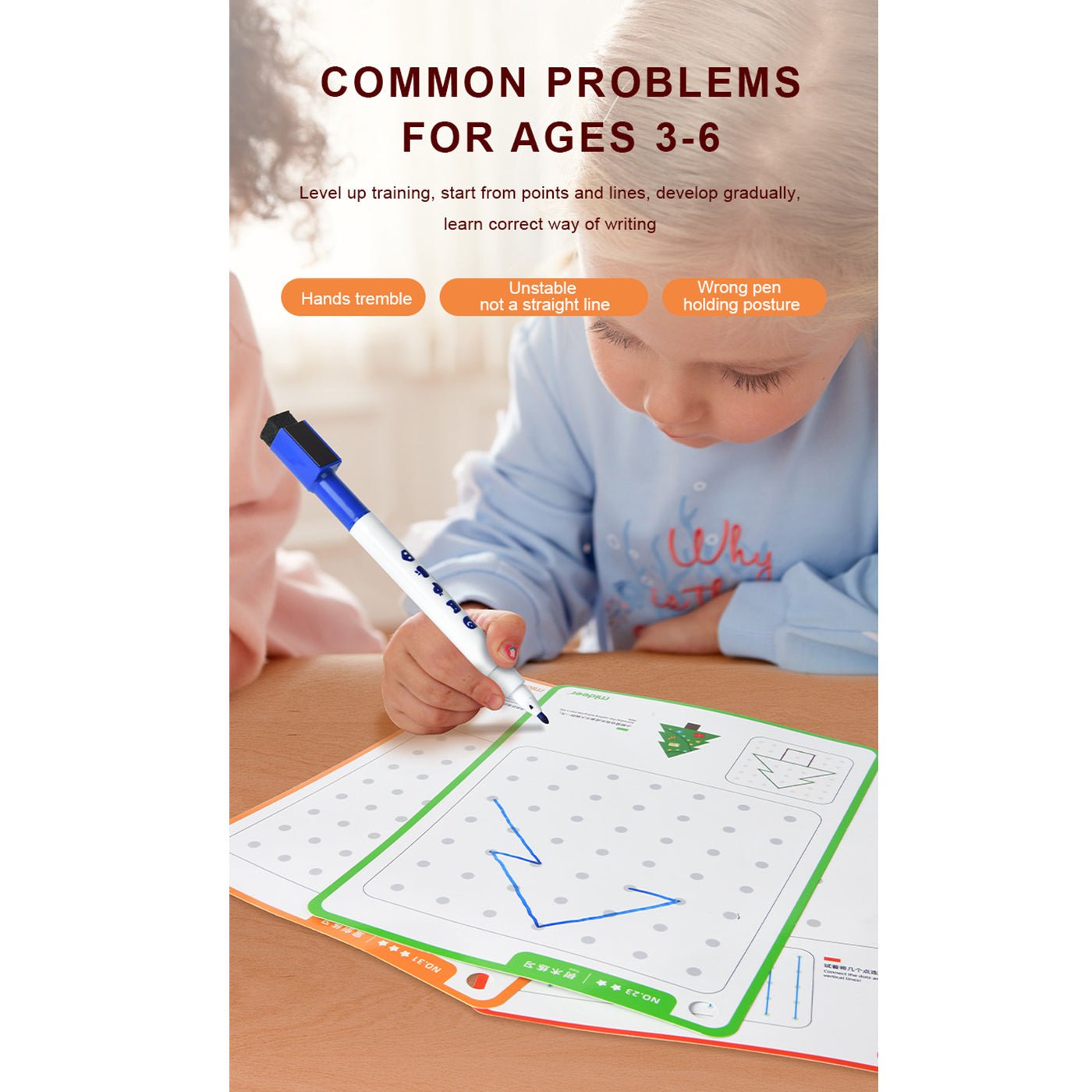 Dot To Dots Wipe-clean Work Book