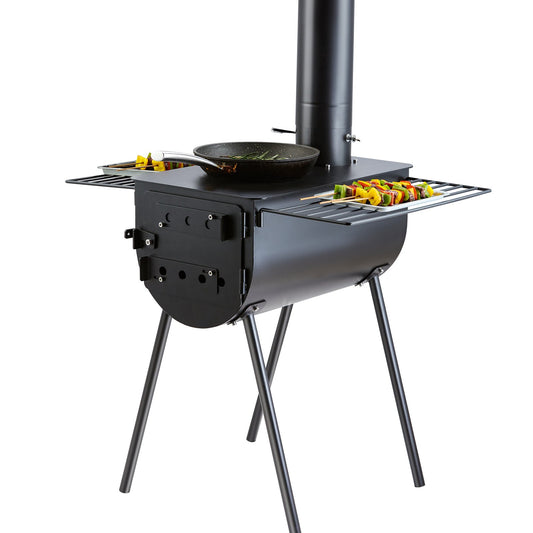 Wood Stove, 118 Inch, Alloy Steel Camping Tent Stove