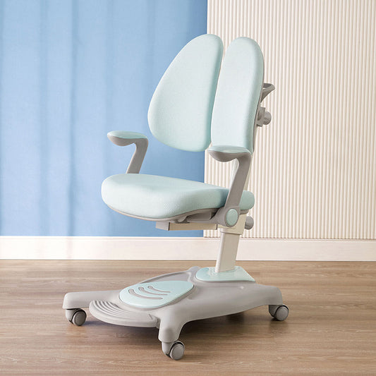 Ergonomic Chair Double Back Support for Kids Adjustable Armrests Safety Features-0