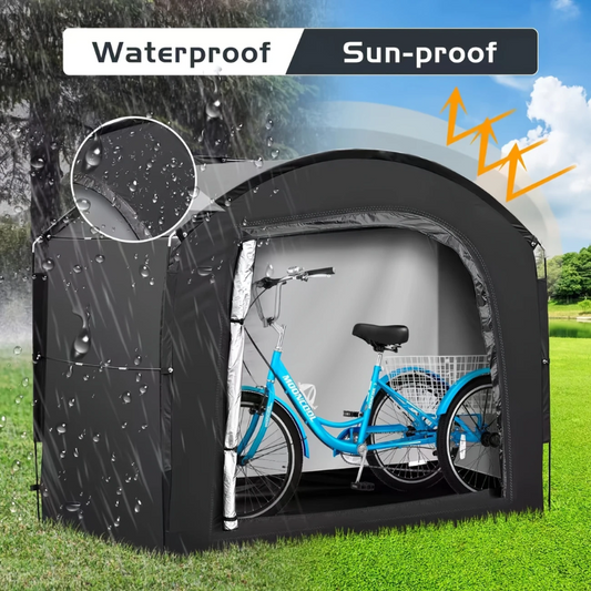 4-Bike Waterproof Outdoor Storage Tent Cover-1
